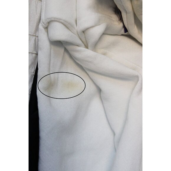 VTG 90s NWT Disney Winnie the Pooh Sweatshirt Embroidered Tumbling White Sz Lg - Picture 10 of 10